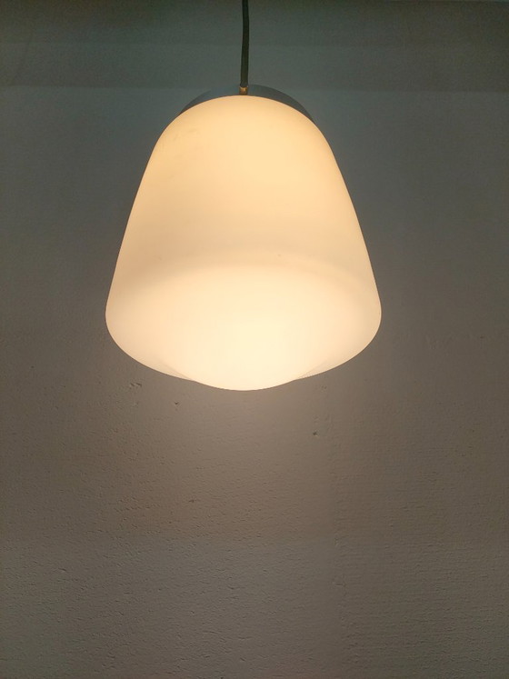 Lampada a sospensione vintage IKEA (Modello T942, design scandinavo). – Plafoniere, Vetro, Altro (photo 2 of 15)