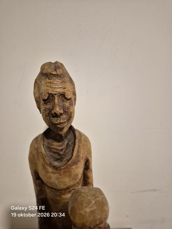 Louis love nomad Skulptur – Bildhauerei, Holz (photo 2 of 6)
