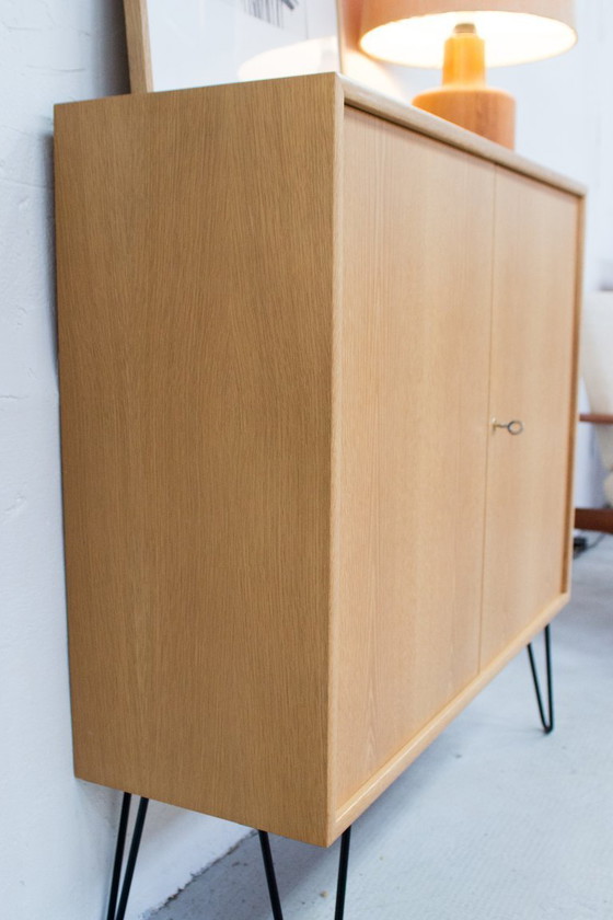 Image 1 of Vintage WK Möbel chest of drawers sideboard oak