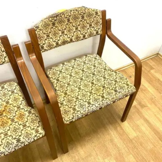 Image 1 of Retro TON Armchairs by Ludvík Volák, 1960s Czechoslovakia | Set of 4 Chairs