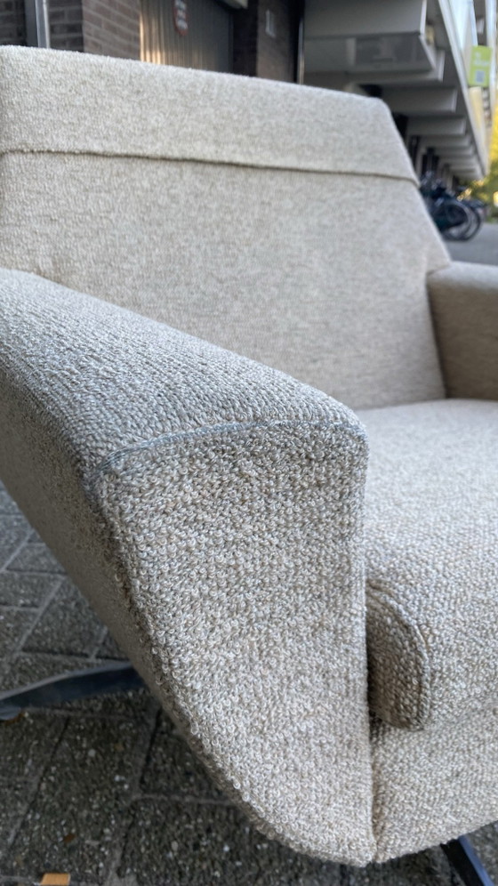 Fauteuil Gispen – Textile, Chrome (photo 7 of 8)
