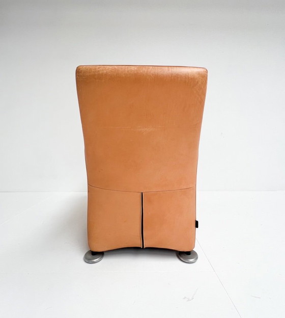 Image 1 of Montis Loge fauteuil met voetenbank van Gerard van den Berg, 1980's
