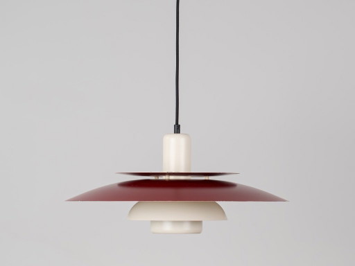 Danish vintage Lyskaer pendant lamp by Bent Nordsted, 1980s