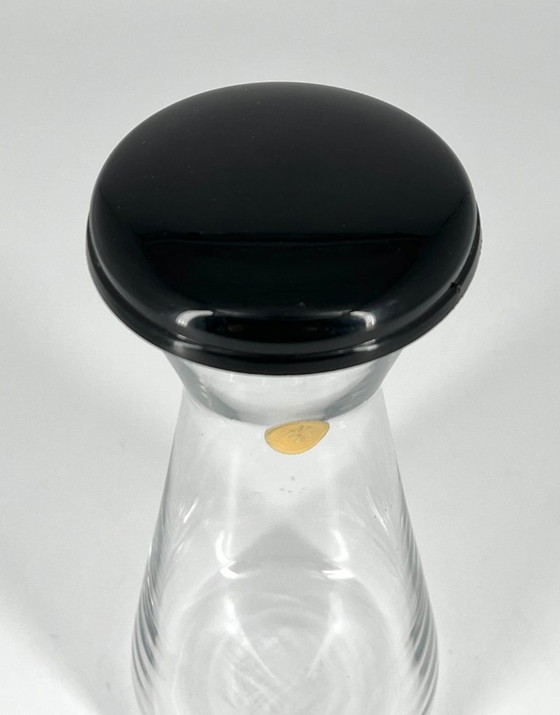 Image 1 of Shaker WMF Wagenfeld (coperchio nero) – Etichetta originale Bauhaus – 13 cm