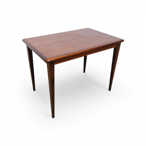 Table d'appoint danoise en teck, années 1960