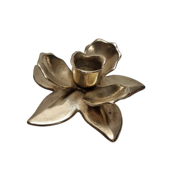 Image 1 of Vintage Lotus candlestick