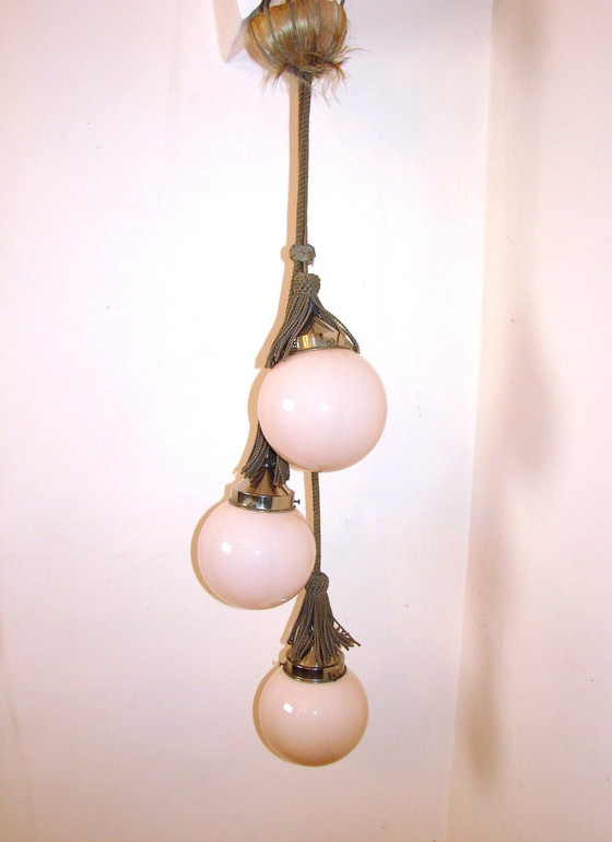 Image 1 of Lámpara de araña Art Déco, década de 1920