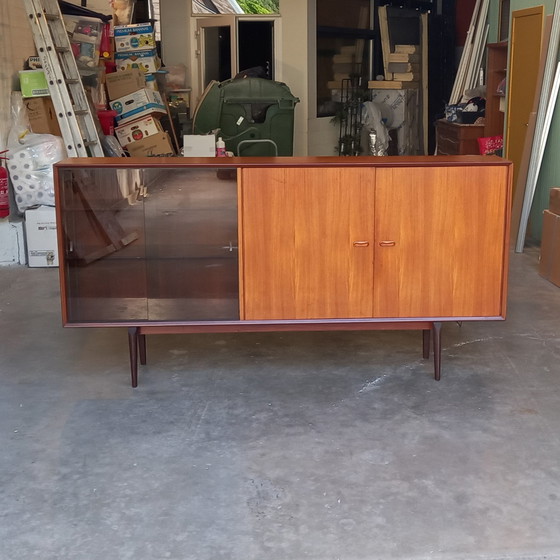 Image 1 of Sideboard Vintage Oswald Vermaercke V-form 1960's 