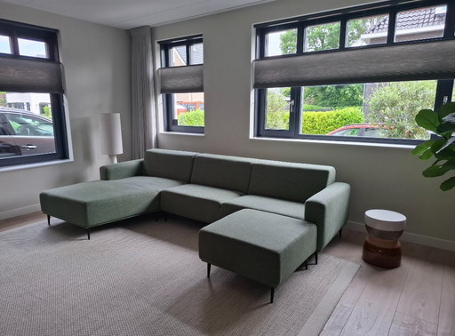 Corner sofa + Hocker