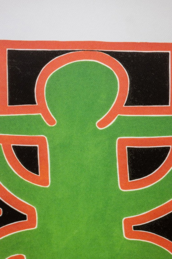 Image 1 of Keith Haring. Serigrafía numerada a color. Década de 1990.