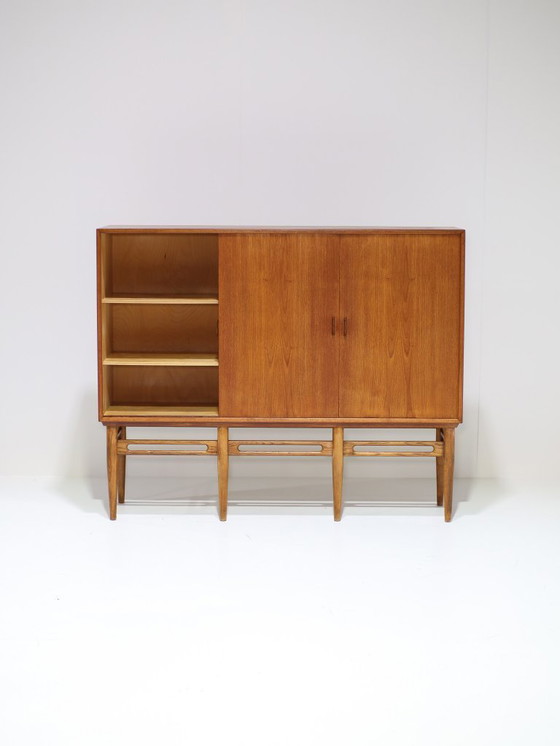 Image 1 of Highboard Illum Wikkelsø model 90 Deens vintage