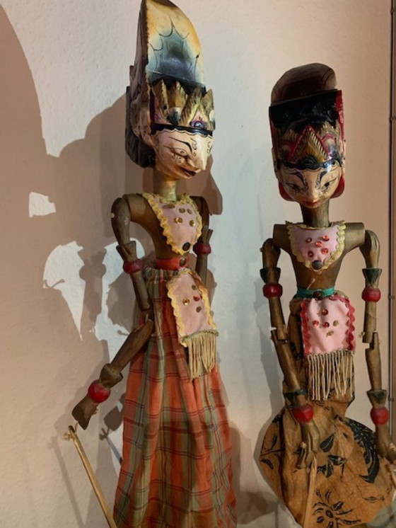 Image 1 of Wayang shadow puppets