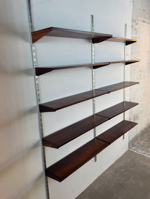 Kai Kristiansen palissander wandsysteem van Feldballes Møbelfabrik – Deense modulaire elegantie