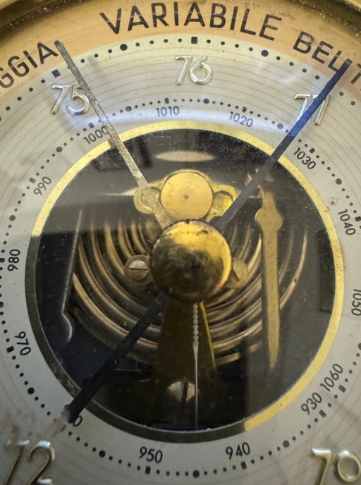 Barómetro de pared de la década de 1950