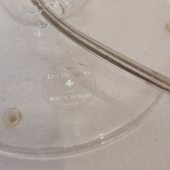 Image 1 of Paar lampen / kandelaars, Maison Les Héritiers voor Roche Bobois – Frankrijk