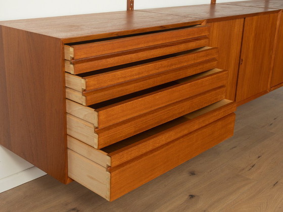 Wohnwand aus den 1960er Jahren, Poul Cadovius – Wandschrank, Glass, Wood (photo 9 of 15)