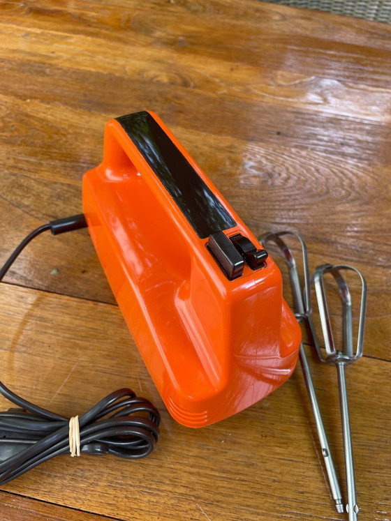 Frullatore elettrico a immersione Philips arancione degli anni '70 – Accessori da cucina, Metal, Plastic (photo 5 of 12)