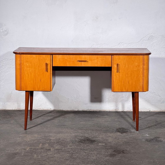 Oost-Duits schrijfbureau van Heidenau, jaren 1960 – Eettafels, Wood (photo 2 of 13)
