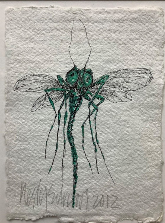 Image 1 of Dessin unique d'Hester Schroor