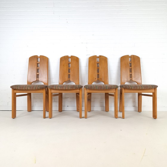 Image 1 of 4x vintage Lübke chairs