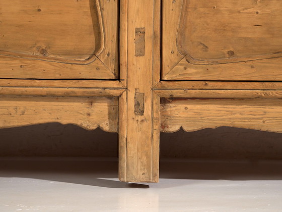 Groot antiek dressoir (ca. 1900) #10, Hout, IJzer, Bruin (foto 50 van 59)