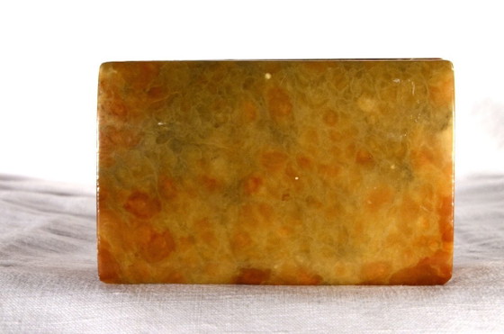 Image 1 of Doosje van onyxmarmer, 11x7 cm, 1960