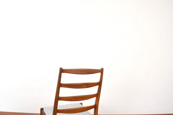Image 1 of Chaises de salle à manger danoises en teck, style milieu du XXe siècle, par Torbjörn Afdal pour Vamo, années 1960, lot de 4