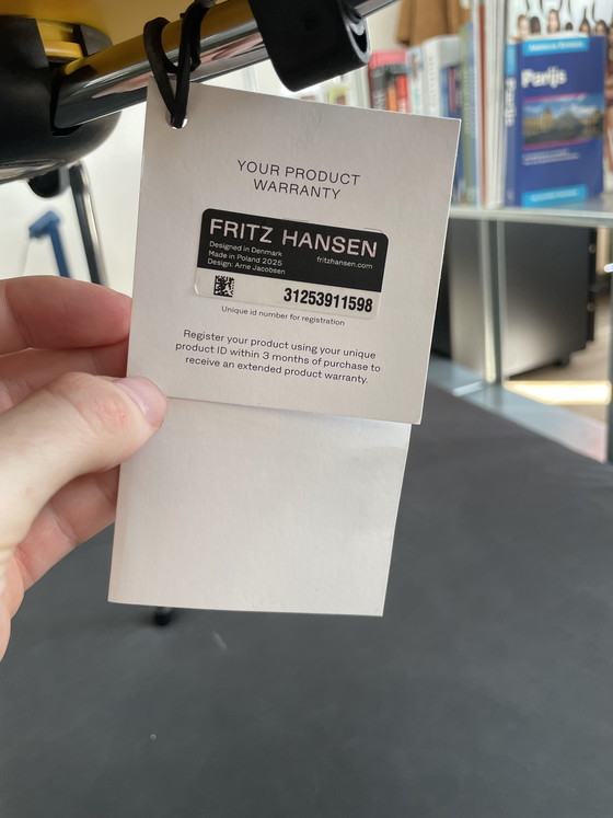 Image 1 of Fritz Hansen Ant Stoel Geel