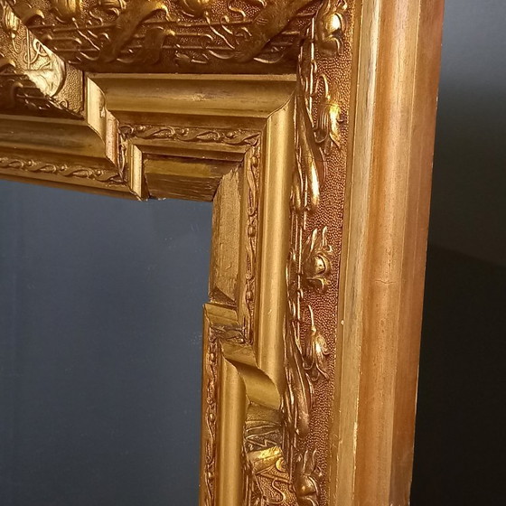 Antique Napoléon III-style Mirror – Early 20th Century – Wood (photo 4 of 12)