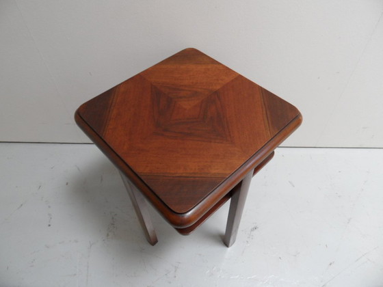 Art Deco Bijzet Tafel – Bijzettafels, Wood (photo 8 of 8)