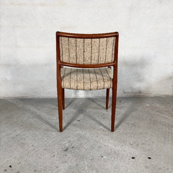 Image 1 of 4x chaises de salle à manger modèle 80 par Niels O. Møller