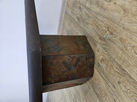 Nederlandse Salontafel van Paul Kingma, jaren 80 – Koffietafelboeken, Copper, Brass, Brutalist (photo 9 of 17)
