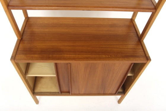 Bookcase "Librett", Bertil Fridhagen, Bodafors, Sweden, 1960 – Wood (photo 3 of 7)