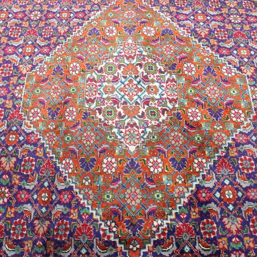 Tapis persan noué à la main Tabriz 387x286