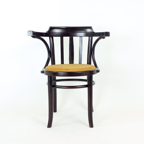 Image 1 of Michael Thonet No. 24 Bentwood Armchair By Ton, Czechoslovakia 1950s