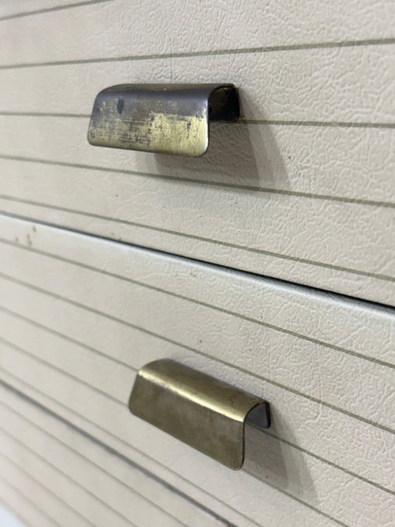 Image 1 of Mid-century lowboard, ladekast, woonkamerkast, vintage kast