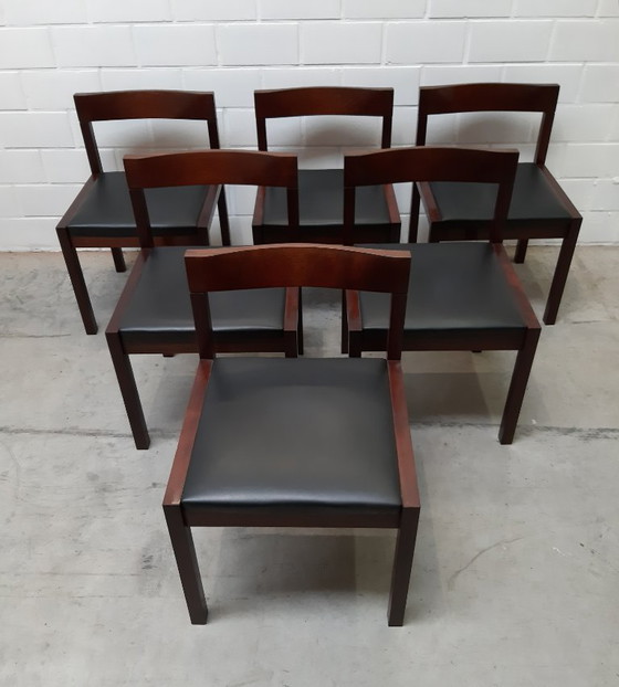 Image 1 of Sedie vintage Alfred Hendrickx, anni '60, set da 6.