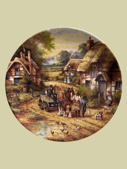 🌾 "Latte del mattino presto" | Wedgwood Fine Bone China | Chris Howells | Country Days | Edizione limitata