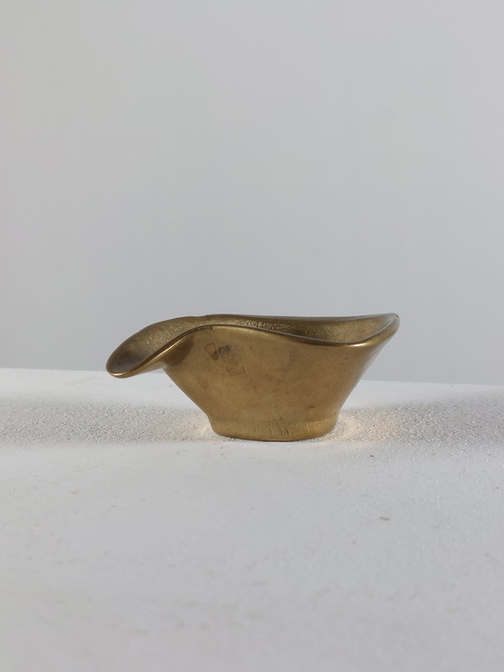 Image 1 of Vintage Mid Century Brass Ashtray