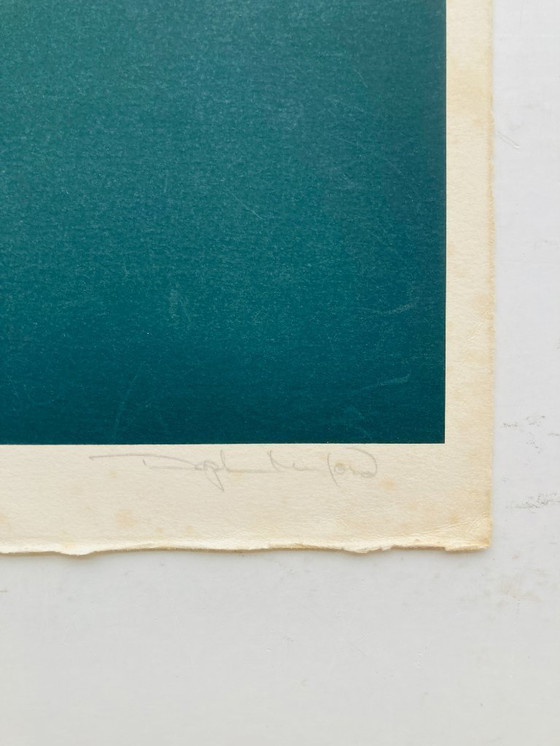 Image 1 of Daphne Mumford - Moonlight - Vintage Litho - Vrouw in Bos