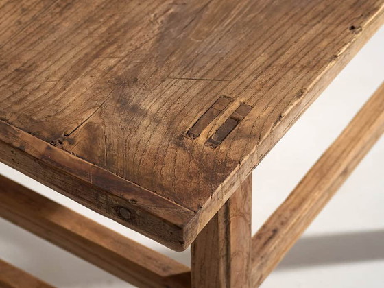 Antieke bijzettafel voor woonkamer (ca. 1920) #29, Consoles, Hout, Bruin, Rustic (foto 13 van 18)