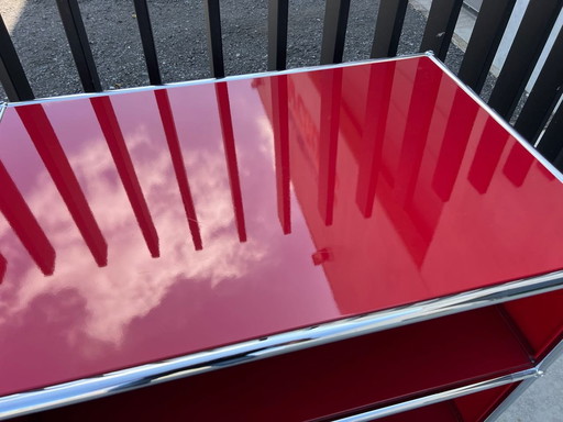 Usm Haller red cabinet