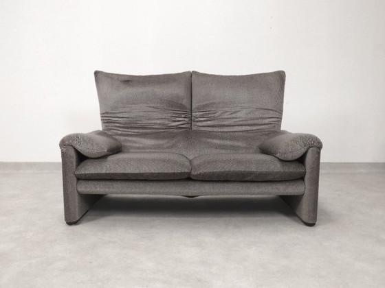 Image 1 of Cassina Maralunga 2 seater - bicolore gray