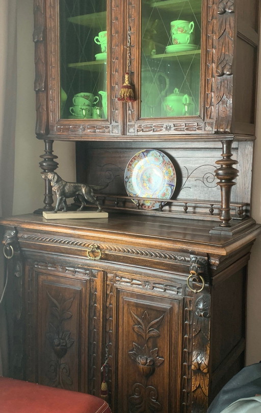 Antiker Eichenschrank Malines