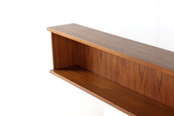 Vintage Wandplank Wandsysteem Teak Deens – Wandrek, Wood (photo 13 of 16)