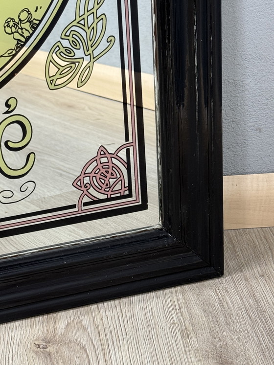 Image 1 of ☕✨ Specchio vintage Nescafé – Stile Art Nouveau ✨☕