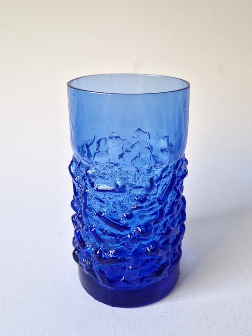 Reijmyre Glassworks - Blauwe vaas