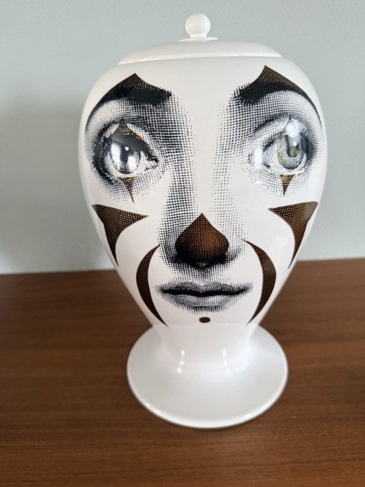 Vase clown theme and variations Fornasetti x Bitossi ceramoche