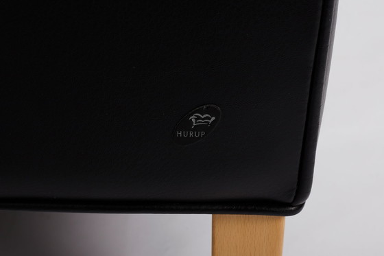 Image 1 of Divano in pelle Prodotto da Hurup Møbelfabrik, Danimarca anni '70