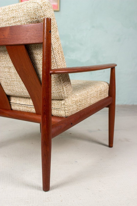 Image 1 of Fauteuil Grete Jalk, fauteuil facile, teck vintage, France et fils